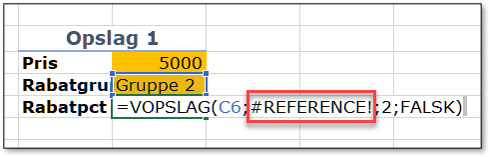 Fejlkoden #Reference