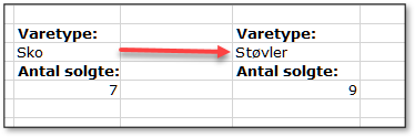 Tæl hvis i Excel forskelligt kretierie