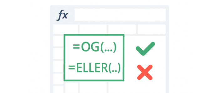 OG / ELLER funktioner i Excel